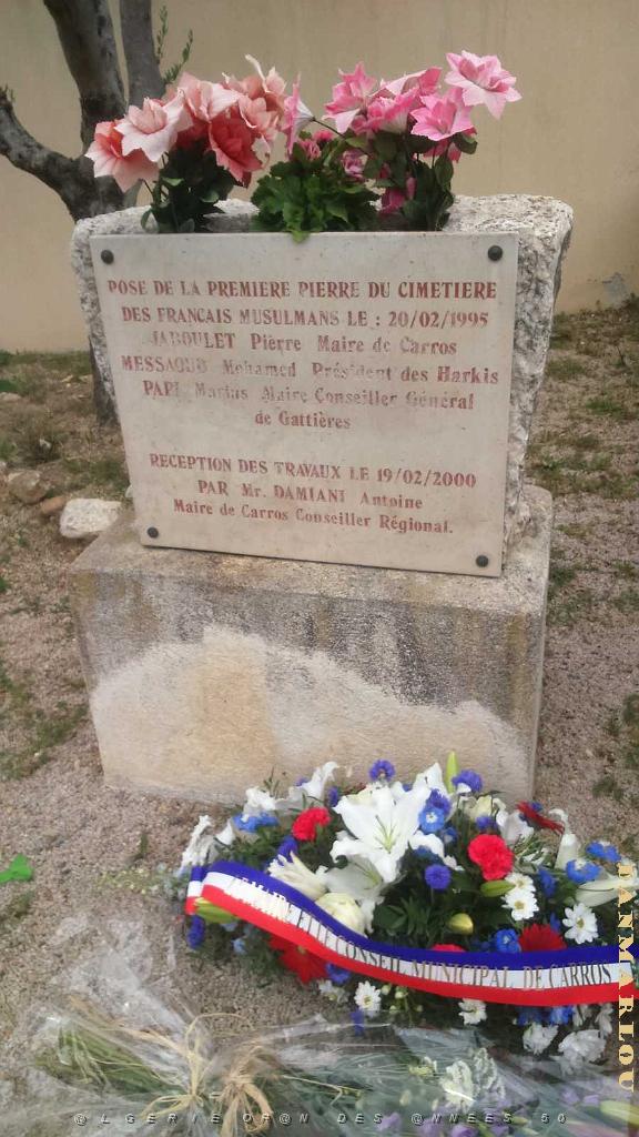 CEREMONIE CIMETIERE DE CARROS AUX CARRE MUSULMANS DES HARKIS 30 04 2016 (1).JPG